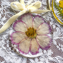 Load image into Gallery viewer, Pink Cosmo circle ornament