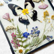 Load image into Gallery viewer, White Swallowtail Butterfly Rectangle Wall Hanging