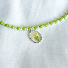 Load image into Gallery viewer, Jacob’s ladder beaded charm necklace
