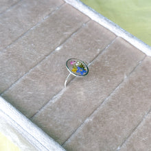 Load image into Gallery viewer, Size 8.5 - Garden Window sterling silver ring