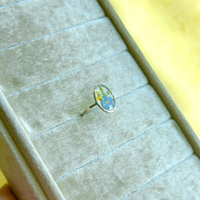 Load image into Gallery viewer, Size 7.5 - Garden Window faceted sterling silver ring