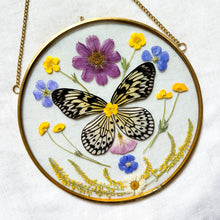 Load image into Gallery viewer, Paper Kite Butterfly Circle Wall Hanging