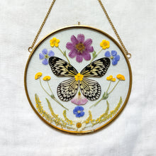 Load image into Gallery viewer, Paper Kite Butterfly Circle Wall Hanging