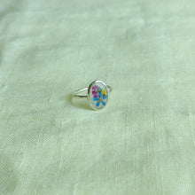 Load image into Gallery viewer, Size 6 - Garden Window faceted sterling silver ring