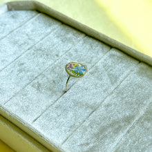 Load image into Gallery viewer, Size 11 - Garden Window faceted sterling silver ring