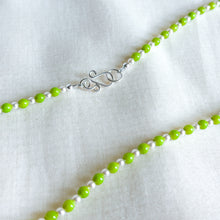 Load image into Gallery viewer, Jacob’s ladder beaded charm necklace