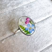 Load image into Gallery viewer, Size 11 - Garden Window sterling silver ring