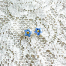 Load image into Gallery viewer, Forget-me-not studs