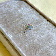 Load image into Gallery viewer, Size 8.5 - Garden Window sterling silver ring