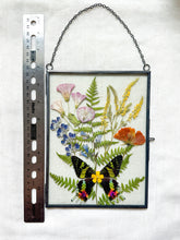 Load image into Gallery viewer, Sunset Moth Rectangle Wall Hanging