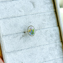 Load image into Gallery viewer, Size 5 - Garden Window sterling silver ring