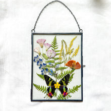 Load image into Gallery viewer, Sunset Moth Rectangle Wall Hanging