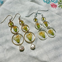 Load image into Gallery viewer, Lifecycle of Jacob’s Ladder drop earring