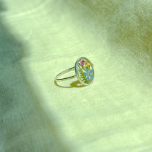 Load image into Gallery viewer, Size 11 - Garden Window faceted sterling silver ring