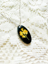 Load image into Gallery viewer, Goldenrod oval necklace