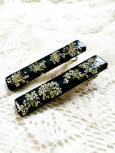 Load image into Gallery viewer, Queen Anne’s Lace cameo hair clip