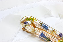 Load image into Gallery viewer, Wildflower medley rectangle hair clip