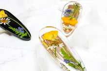 Load image into Gallery viewer, Little Garden teardrop hair clip