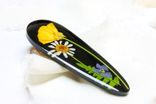 Load image into Gallery viewer, Little Garden teardrop hair clip
