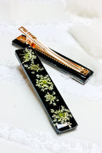 Load image into Gallery viewer, Queen Anne’s Lace cameo hair clip