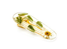 Load image into Gallery viewer, Chamomile teardrop hair clip