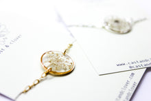 Load image into Gallery viewer, Queen Anne’s Lace chain bracelet