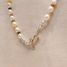 Load image into Gallery viewer, Freshwater pearl &amp; gemstone necklace No. 3
