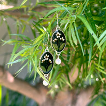 Load image into Gallery viewer, Bridal Wreath pearl drop earrings
