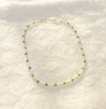 Load image into Gallery viewer, Jade &amp; freshwater pearl necklace
