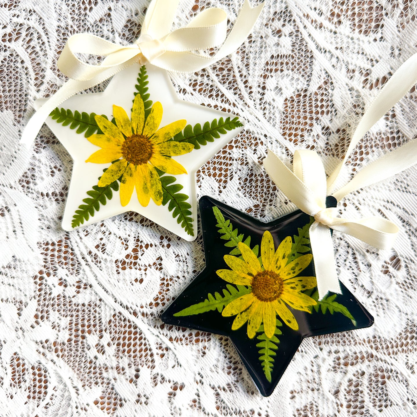 Goldeneye star ornament