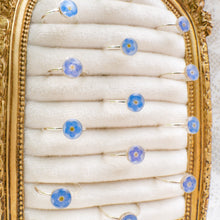 Load image into Gallery viewer, Forget-me-not dainty rings
