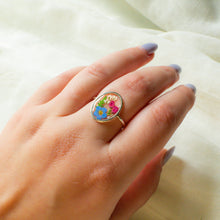 Load image into Gallery viewer, Garden Window ring (size 8)
