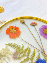 Load image into Gallery viewer, Large arch wildflower garden wall hanging
