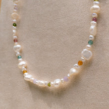Load image into Gallery viewer, Freshwater pearl &amp; gemstone necklace No. 1
