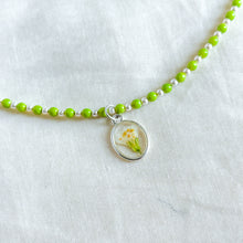 Load image into Gallery viewer, Jacob’s ladder beaded charm necklace
