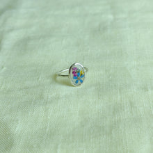 Load image into Gallery viewer, Size 6 - Garden Window faceted sterling silver ring
