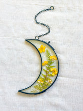 Load image into Gallery viewer, Buttercup black crescent moon wall hanging

