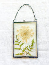 Load image into Gallery viewer, Queen Anne’s Lace medium rectangle wall hanging
