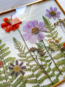 Large rectangle cosmo garden wall hanging