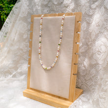 Load image into Gallery viewer, Freshwater pearl &amp; gemstone necklace No. 2
