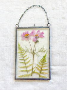 Pink Cosmo medium rectangle wall hanging