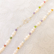 Load image into Gallery viewer, Freshwater pearl &amp; gemstone necklace No. 2
