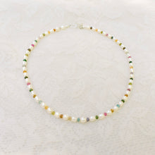Load image into Gallery viewer, Freshwater pearl &amp; gemstone necklace No. 3
