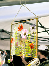 Load image into Gallery viewer, Large rectangle cosmo garden wall hanging
