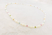 Load image into Gallery viewer, Freshwater pearl &amp; gemstone necklace No. 4
