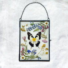 Load image into Gallery viewer, White Swallowtail Butterfly Rectangle Wall Hanging
