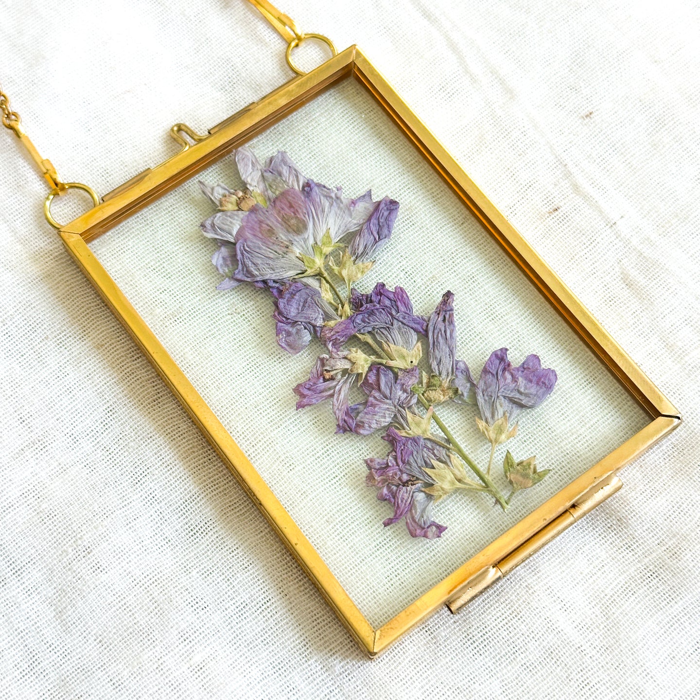 Checkerbloom small rectangle wall hanging