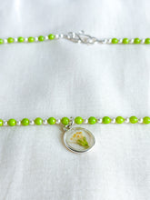 Load image into Gallery viewer, Jacob’s ladder beaded charm necklace
