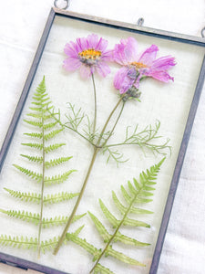 Pink Cosmo medium rectangle wall hanging