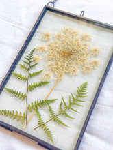 Load image into Gallery viewer, Queen Anne’s Lace medium rectangle wall hanging

